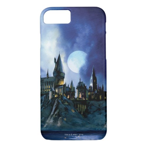 Harry Potter Castle  Hogwarts at Night iPhone 87 Case