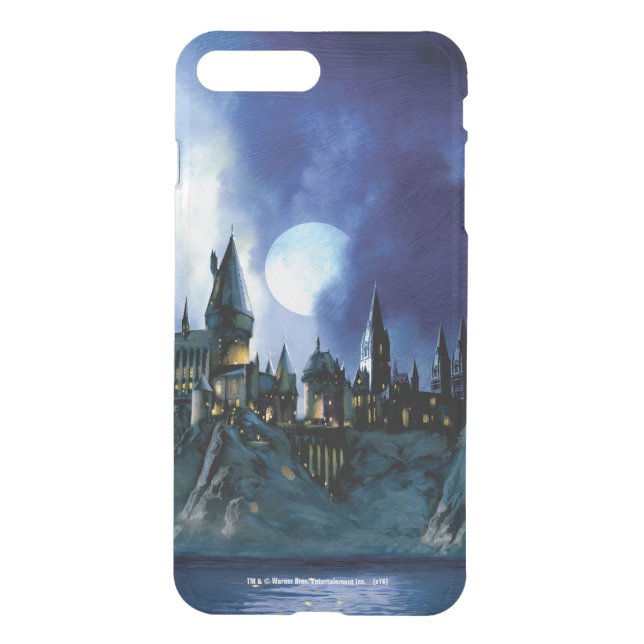 Harry Potter Castle | Hogwarts at Night Uncommon iPhone Case (Back)