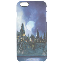 Harry Potter Castle | Hogwarts at Night Clear iPhone 6 Plus Case