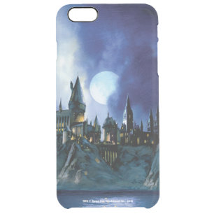 Harry Potter Castle   Hogwarts at Night Clear iPhone 6 Plus Case