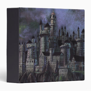Harry Potter Castle   Magnificent Hogwarts 3 Ring Binder