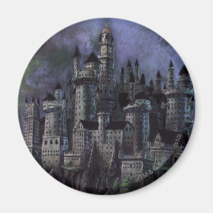 Harry Potter Castle Magnificent Hogwarts Magnet