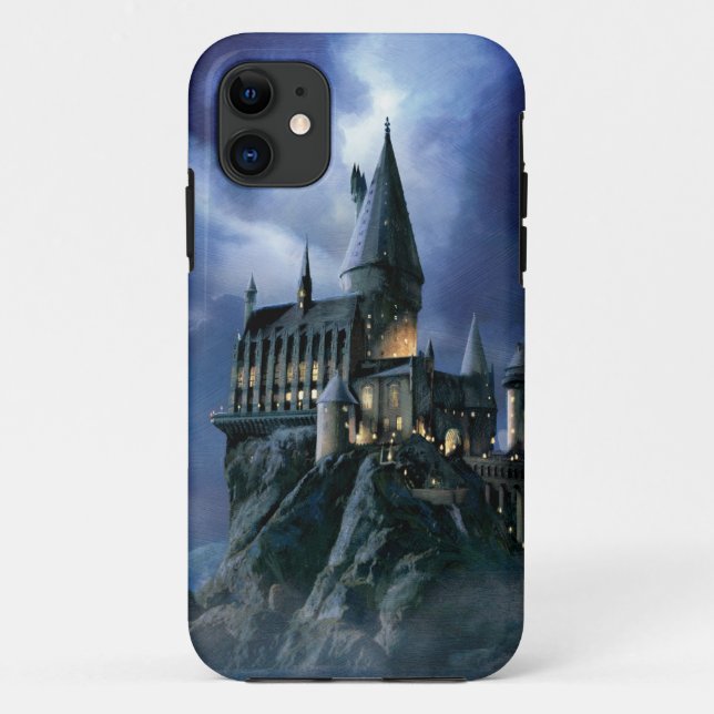 Harry Potter Castle | Moonlit Hogwarts Case-Mate iPhone Case (Back)