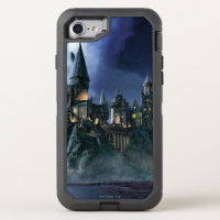 Harry Potter Castle | Moonlit Hogwarts OtterBox Defender iPhone 7 Case