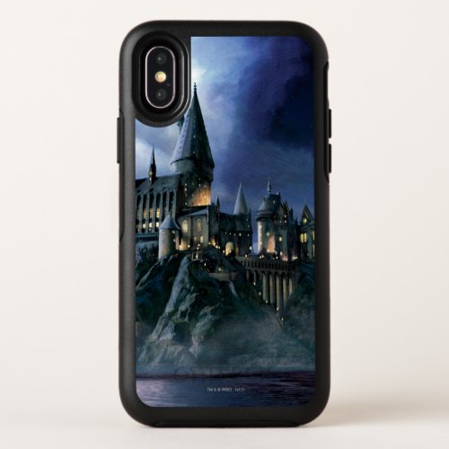 Harry Potter Castle  Moonlit Hogwarts OtterBox Symmetry iPhone X Case