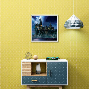 Harry Potter Castle | Moonlit Hogwarts Poster