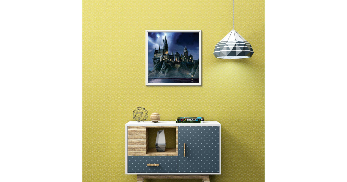 Harry Potter Castle, Moonlit Hogwarts Poster