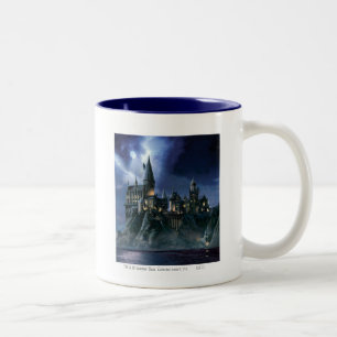 Harry Potter Castle Moonlit Hogwarts Two-Tone Coffee Mug