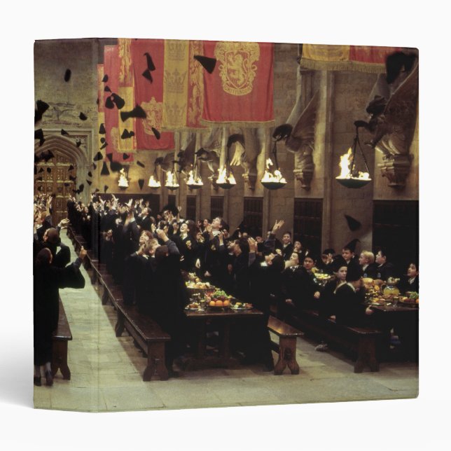 Harry Potter Castle | The Great Hall 3 Ring Binder (Front/Spine)