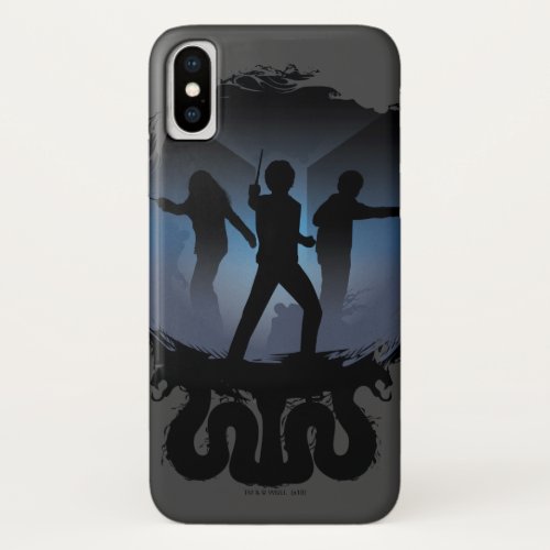 Harry Potter  Chamber of Secrets Silhouette iPhone X Case