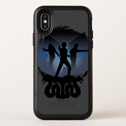 Harry Potter  Chamber of Secrets Silhouette OtterBox Symmetry iPhone X Case