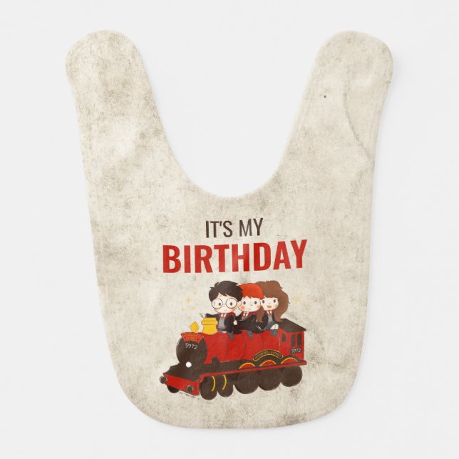 HARRY POTTER™ Character Magical Arch Birthday Baby Bib (Front)
