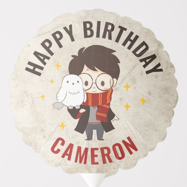 HARRY POTTER™ Character Magical Arch Birthday  Balloon (Front)