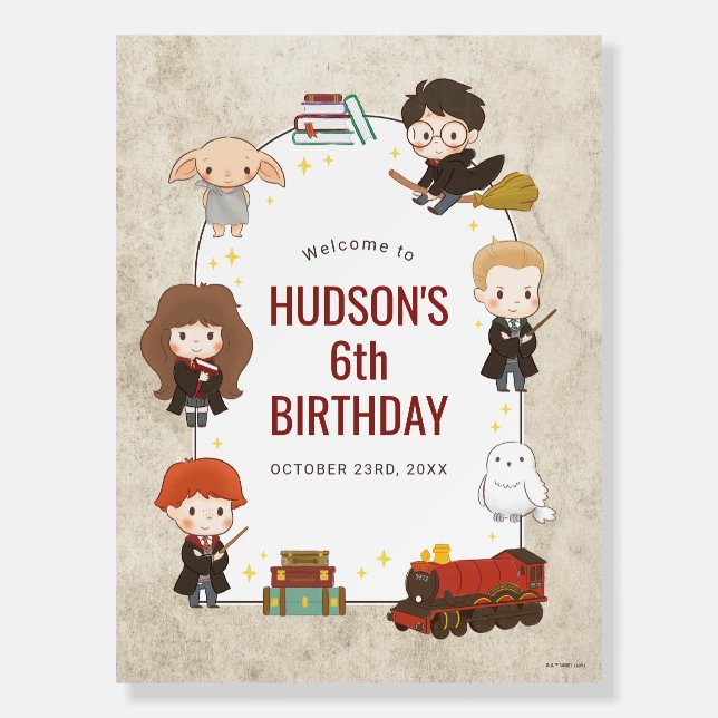 HARRY POTTER™ Character Magical Arch Birthday  Foam Board (Front)
