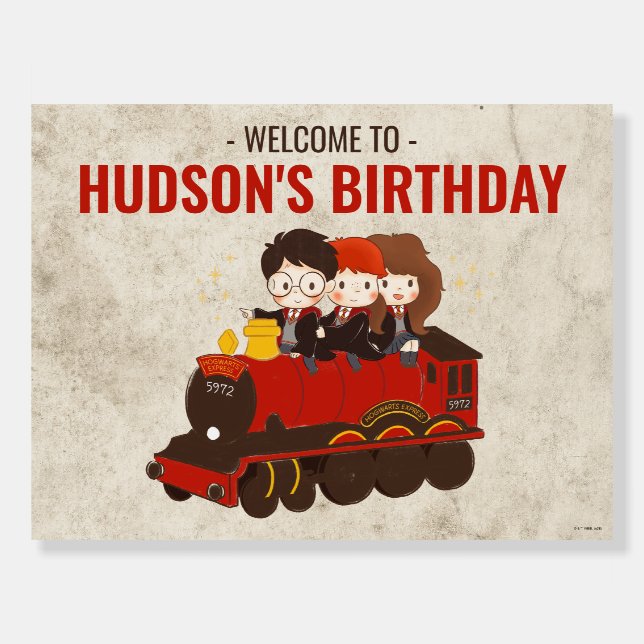 HARRY POTTER™ Character Magical Arch Birthday Foam Board (Front)