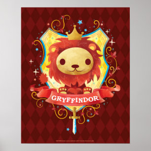 Harry Potter   Charming GRYFFINDOR™ Crest Poster