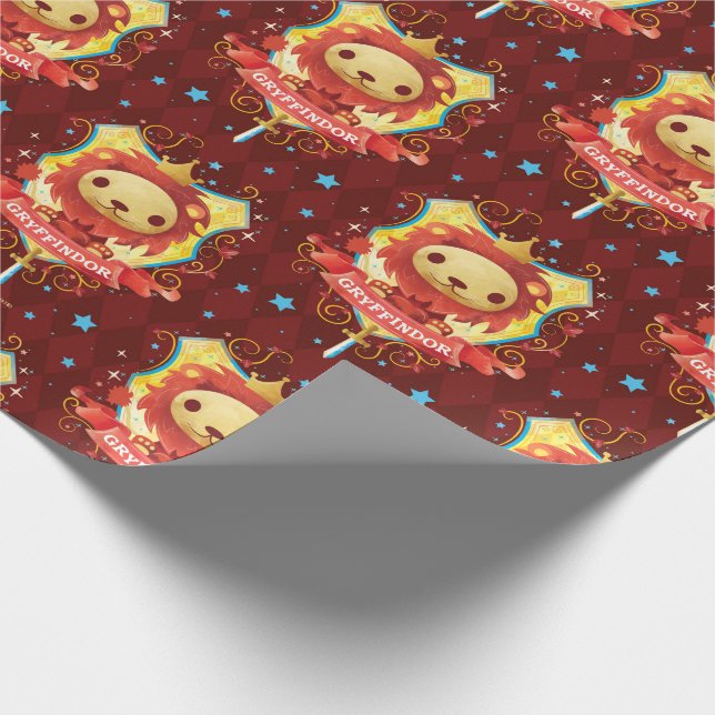 Harry Potter | Charming GRYFFINDOR™ Crest Wrapping Paper (Corner)