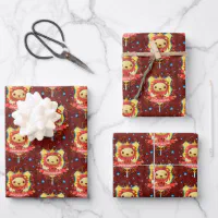 Harry Potter, Hogwarts Crest Wrapping Paper Sheets