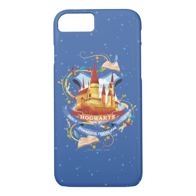 Harry Potter | Charming HOGWARTS™ Castle Case-Mate iPhone Case (Back)