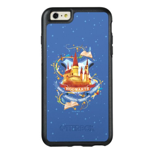 Harry Potter  Charming HOGWARTS Castle OtterBox iPhone 66s Plus Case