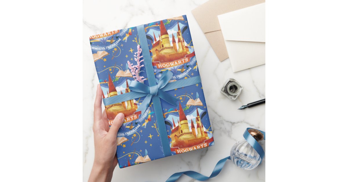 Harry Potter, Hogwarts Crest Wrapping Paper Sheets