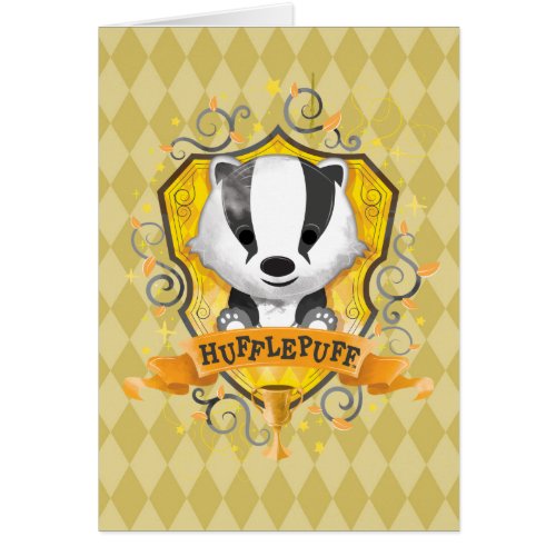 Harry Potter  Charming HUFFLEPUFF Crest