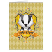 Harry Potter | Charming HUFFLEPUFF™ Crest Cards (Front)