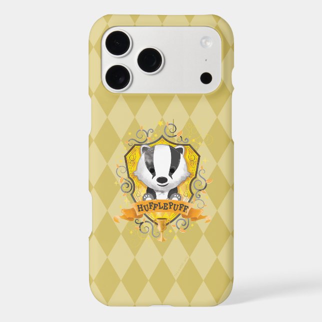 Harry Potter | Charming HUFFLEPUFF™ Crest Case-Mate iPhone Case (Back)