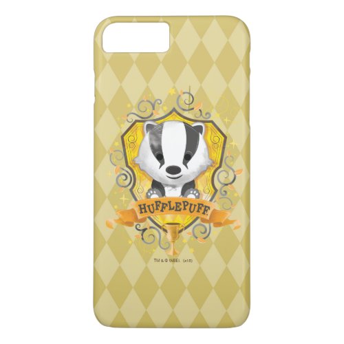 Harry Potter  Charming HUFFLEPUFF Crest iPhone 8 Plus7 Plus Case