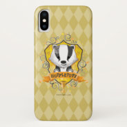 Harry Potter | Charming Hufflepuff™ Crest Iphone X Case at Zazzle