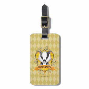 Harry Potter | Charming HUFFLEPUFF™ Crest Luggage Tag