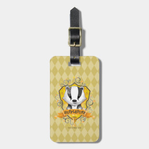 Harry Potter Charming HUFFLEPUFF™ Crest Luggage Tag