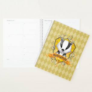 Harry Potter   Charming HUFFLEPUFF™ Crest Planner