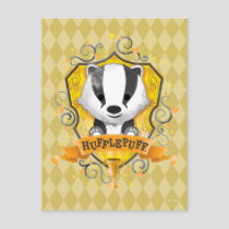 Harry Potter | Charming HUFFLEPUFF™ Crest Postcard