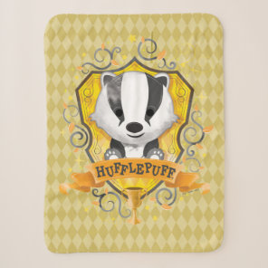 Harry Potter | Charming HUFFLEPUFF™ Crest Sherpa Blanket