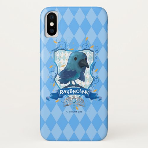 Harry Potter  Charming RAVENCLAW Crest iPhone X Case