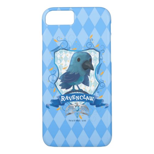 Harry Potter  Charming RAVENCLAW Crest iPhone 87 Case