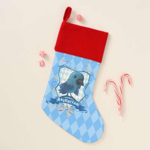 Harry Potter  Charming RAVENCLAW Crest Christmas Stocking