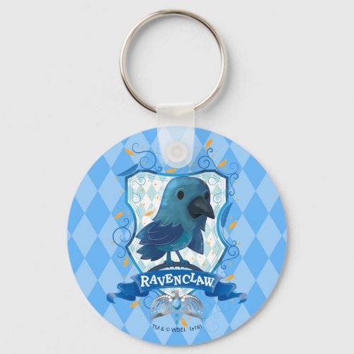 Harry Potter  Charming RAVENCLAW Crest Keychain