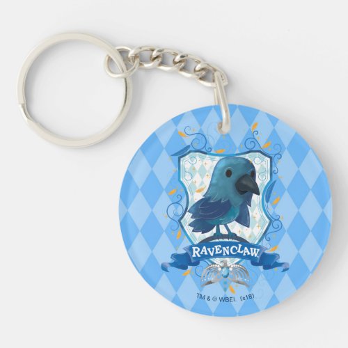 Harry Potter  Charming RAVENCLAW Crest Keychain