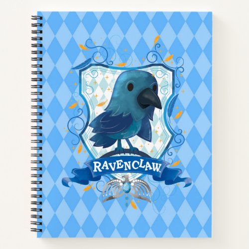 Harry Potter  Charming RAVENCLAW Crest Notebook