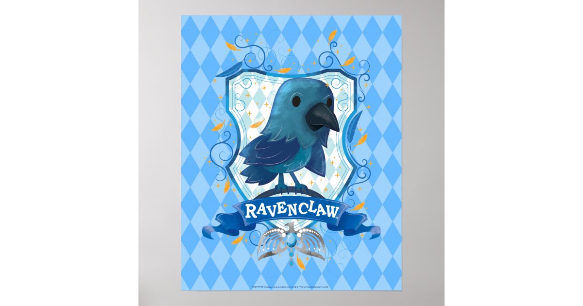 Harry Potter Ravenclaw House Crest Poster