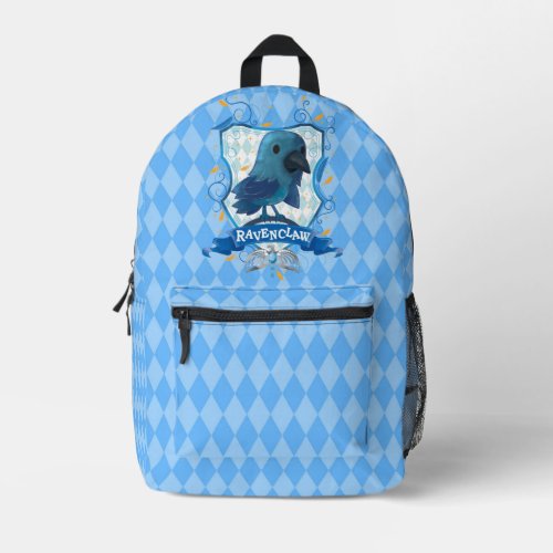 Harry Potter  Charming RAVENCLAW Crest Printed Backpack