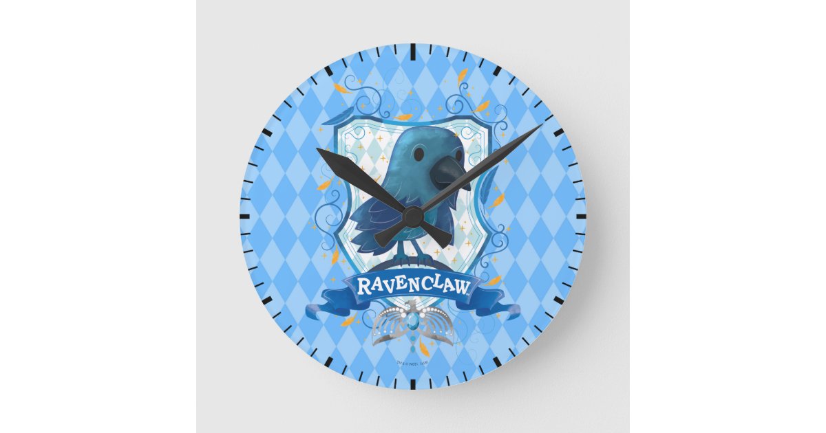 Ravenclaw Crest Glitter Pin