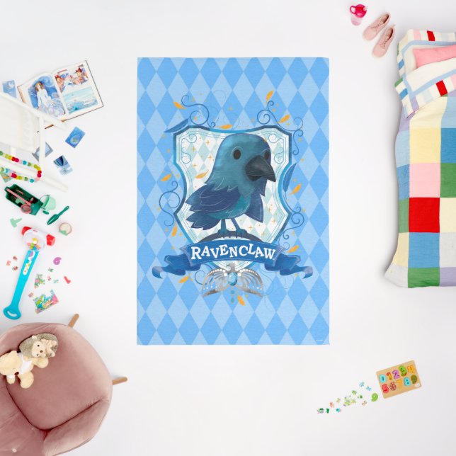 Harry Potter | Charming RAVENCLAW™ Crest Rug (Insitu (Babyroom))