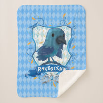 Harry Potter | Charming RAVENCLAW™ Crest Sherpa Blanket