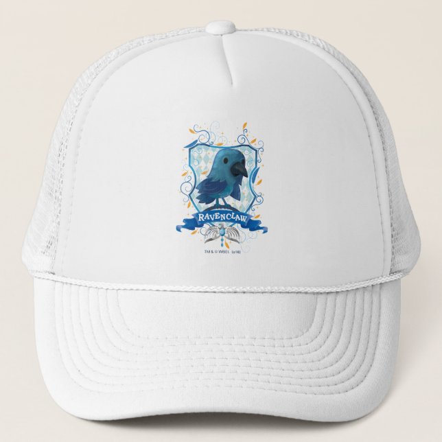 Harry Potter | Charming RAVENCLAW™ Crest Trucker Hat (Front)