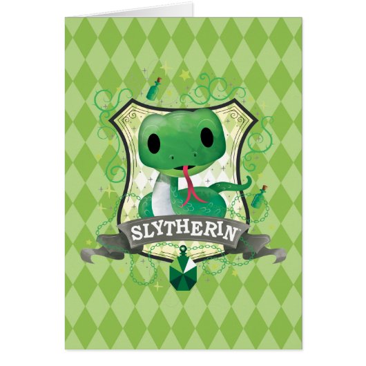 Harry Potter | Charming SLYTHERIN™ Crest Cards (Front)
