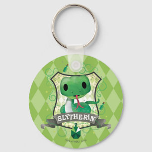 Harry Potter Charming SLYTHERIN™ Crest Keychain