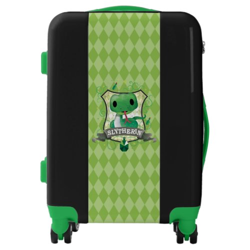 Harry Potter  Charming SLYTHERIN Crest Luggage